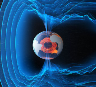 Illustration for article titled A Timelapse Of Our Planet's Surprisingly Turbulent Magnetic Field